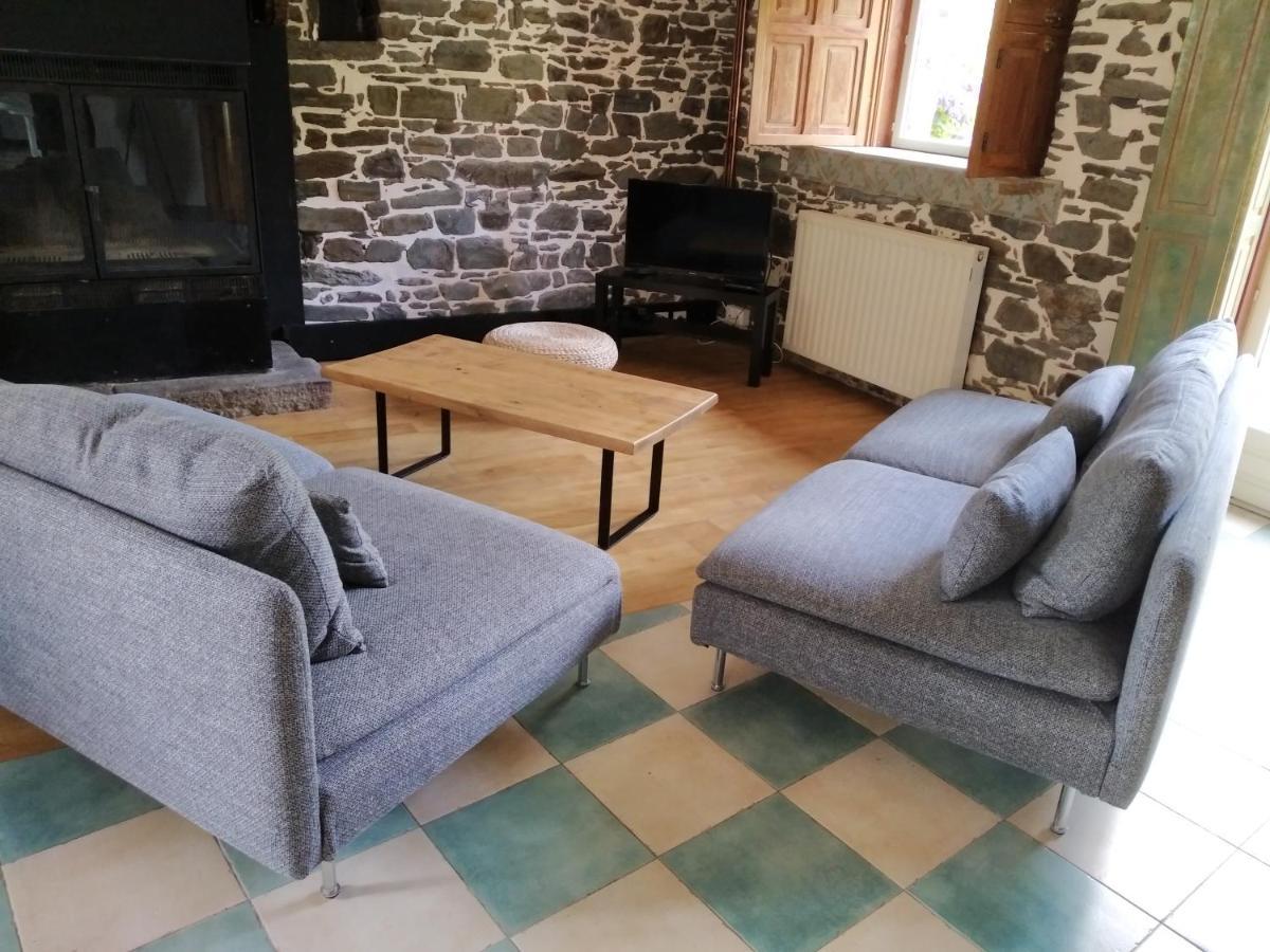 Maison En Pierre Dans Son Nid De Verdure Roz-Landrieux Zewnętrze zdjęcie