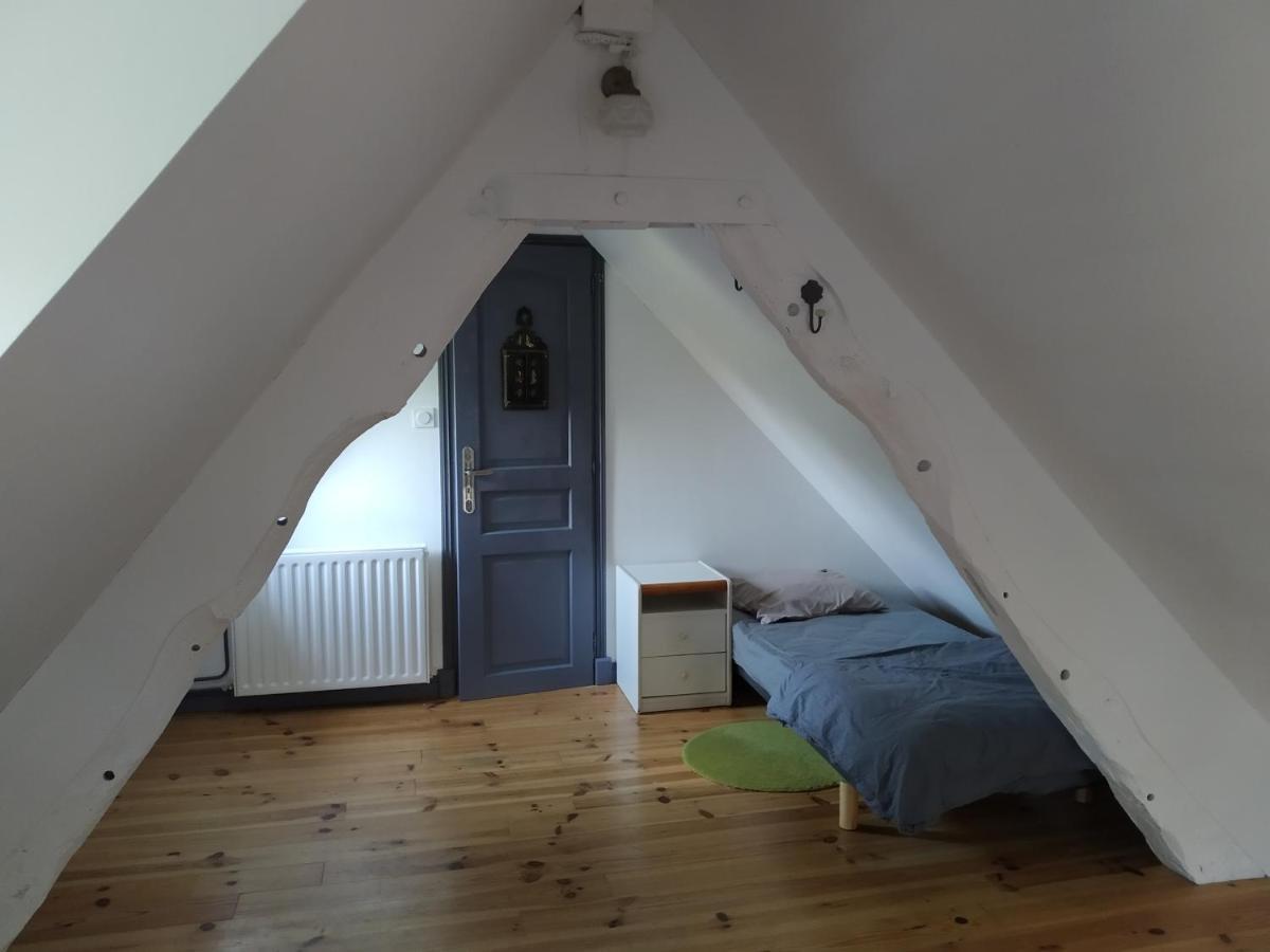 Maison En Pierre Dans Son Nid De Verdure Roz-Landrieux Zewnętrze zdjęcie