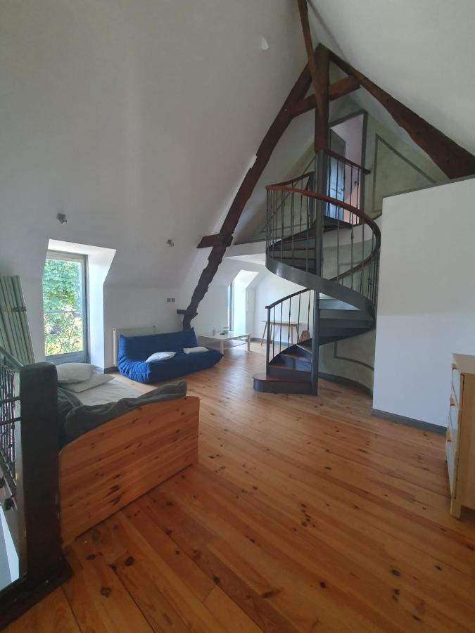 Maison En Pierre Dans Son Nid De Verdure Roz-Landrieux Zewnętrze zdjęcie