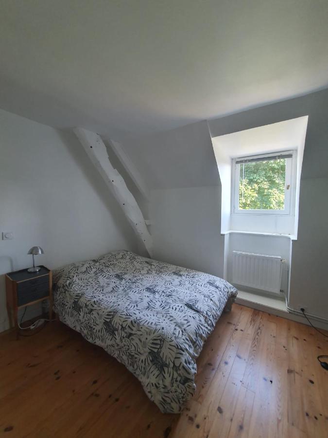 Maison En Pierre Dans Son Nid De Verdure Roz-Landrieux Zewnętrze zdjęcie